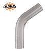Custom 2 End Expanded 2.5" 75 Degree Stainless Mandrel Bends