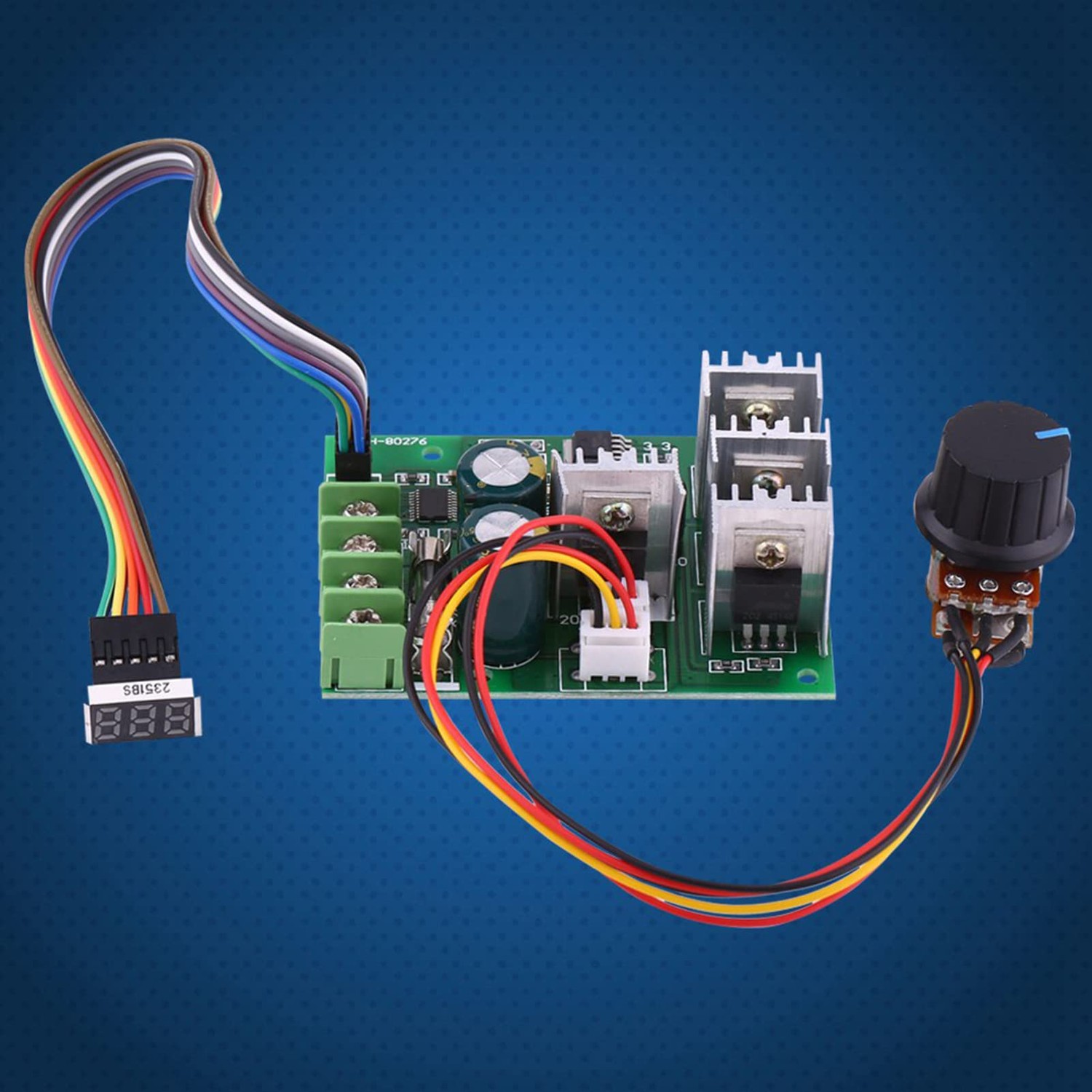 DC 6V-60V 30A variable speed motor controller driver control (with ...