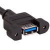 CableLeader 3ft USB 2.0 High-Speed Type A Male to Female