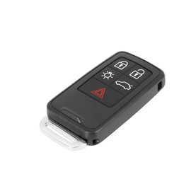 X AUTOHAUX Car Keyless Remote Key Fob Shell Case PG788A 5 Key Button Black