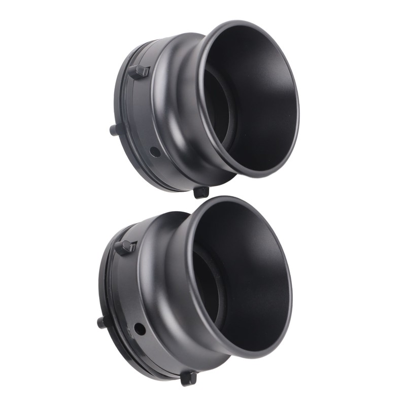 1 Pair NAB Hub Adapters Professional Polished Aluminum Alloy 10