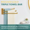 APLusee Swivel Towel Rack for Bathroom Door Wall Mounted, Swivel