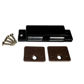 Double Door Cabinet/Furniture / 2 Door/Magnetic Catch – 8#s of Pull per Magnets / 1 Double Magnetic Catch and 2 Plates/All Hardware Included by E.H.C.