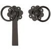 Merriway BH01807 Gate Door Latch Smooth Ring, 150mm (6 inch)