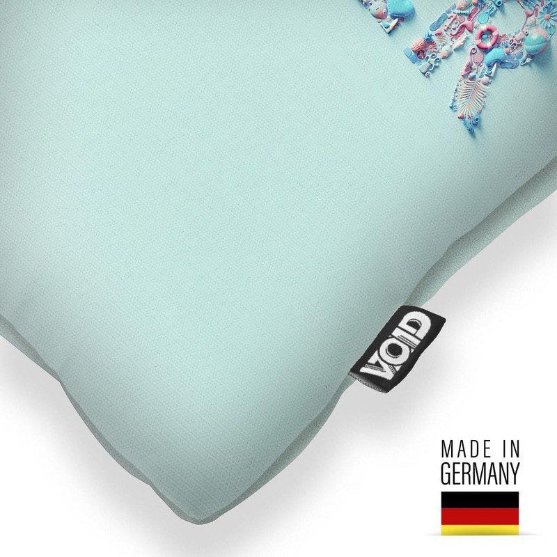VOID Summer Pool Party Turquoise Cushion Cover Polyester Easter Outdoor