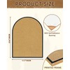 YINGXUN Self-Adhesive Arch Pin Cork Board Large 17.7" x 23.6"