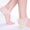 Heel Pads,Gel Heel Protector Silicone Pads, Breathable Heel Protector, Heel