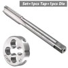 Saipor M8 X 1.0 Metric Tap and Die Set m8
