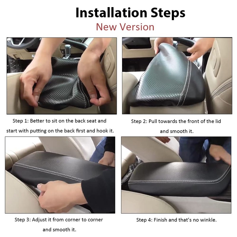 INTGET Car Center Console Armrest Cover for Toyota Camry Accessories