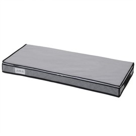 Astro 171-66 Activated Carbon Deodorizing Slim Kimono Storage Case, Gray, Deodorizing Storage with Activated Carbon Power, Breathable, Non-Woven Fabric, Protects From Dust and Dirt, Yukata, Kimono Storage Bag, Storage, Sturdy Fabric, Name Holder with Han