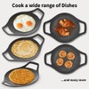 HAWKINS Futura 24 cm Cast Iron Tava, Cast Iron Tawa