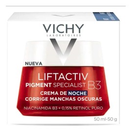 Vichy Liftactiv Crema Noche Correctora Tono Todo Tipo Piel