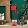 Phaxth Metal Christmas Letters to Santa Mailbox, 37" H North