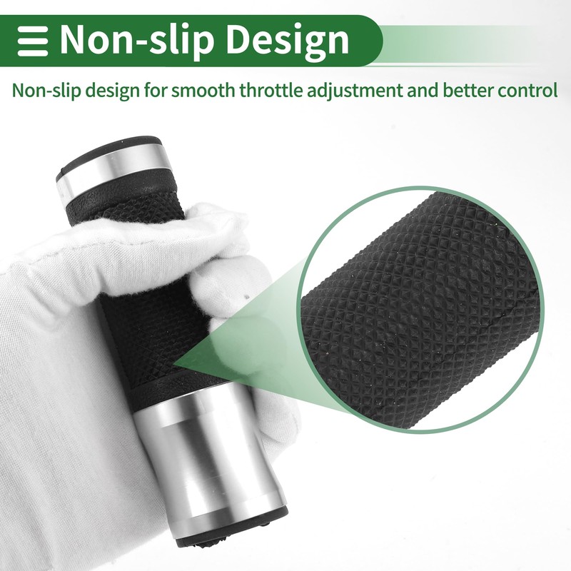 X AUTOHAUX 7/8" 22mm 15/16" 24mm Motorcycle Hand Grips Cover