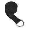 Gaiam Yoga Strap 8ft Stretch Band with Adjustable Metal D-Ring