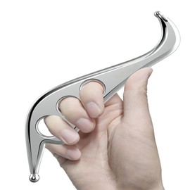 GYX COELE Muscle Scraper Stainless Steel Gua sha Scraping Massage Tool IASTM Tools Great Soft Tissue Mobilization Tool(GYX COELE-100)