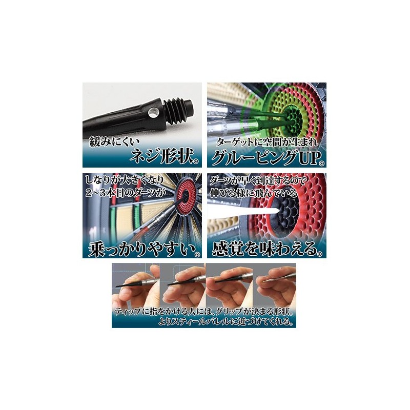 CONDOR TIP ULTIMATE ULTIMATE BLUE CONDOR SOFT TIP TIP 31MM