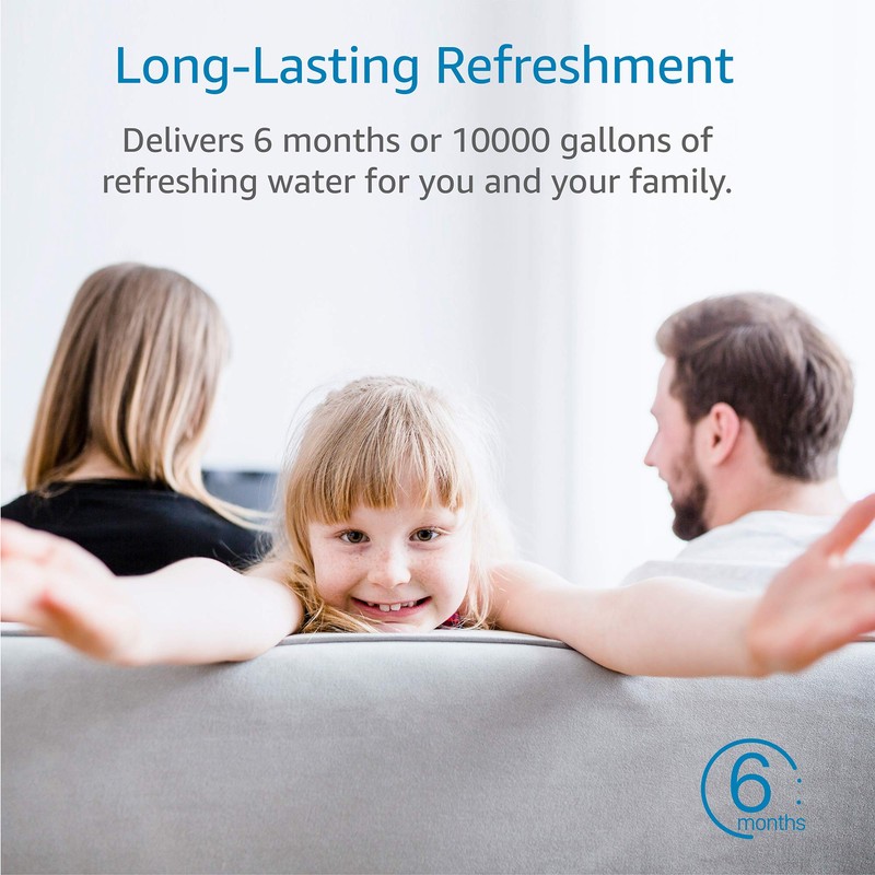 AQUA CREST FXSCH Shower Filter Replacement for GE, Every 6