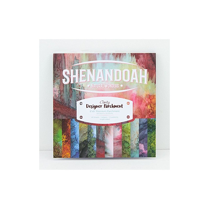 Clarity Designer Parchment: Shenandoah 8" x 8"