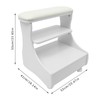 DYRABREST Portable Foot Bath Stool with Wheels, Rolling Spa Foot