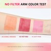 VIDIND Cream Stick Blush, 3-in-1 Multi-Purpose Blush for Cheeks, Eyes
