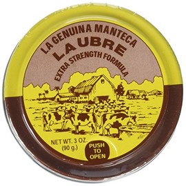 La Genuina Manteca Ubre Tin/Lata 3 Oz. (90g.) 2-PACK Extra Strength Formula