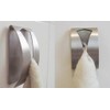 mkki Wall Mount Scissors Holder, Stainless Steel Scissor Shear Stand,