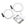 WiFi 7 Card 2.4G 574Mbps 5G 2400Mbps 6G 5800Mbps BT