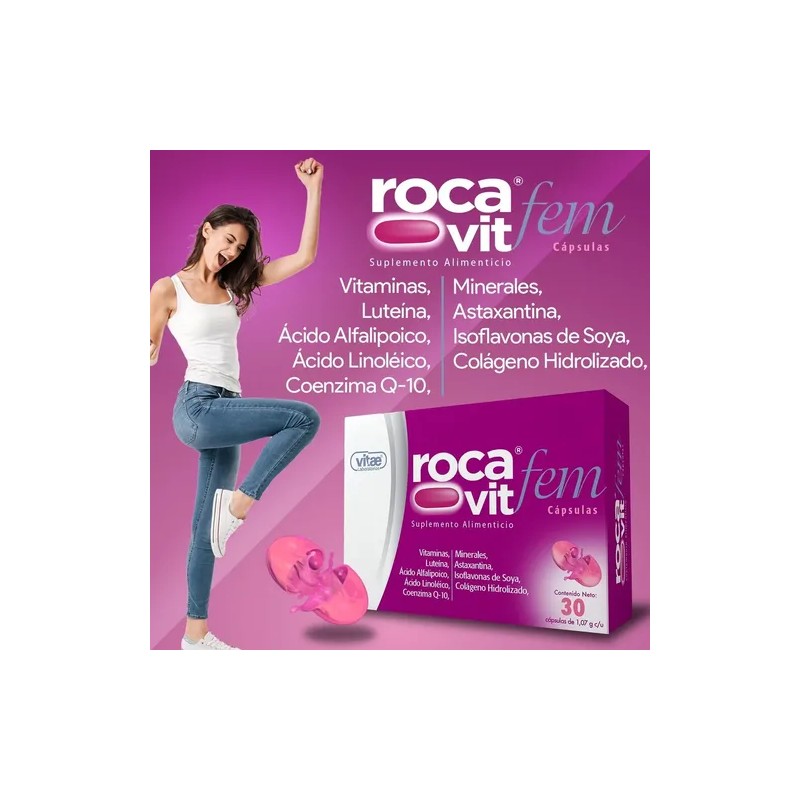 Rocavit Fem C/30 Cápsulas / Vitaminas Y Minerales