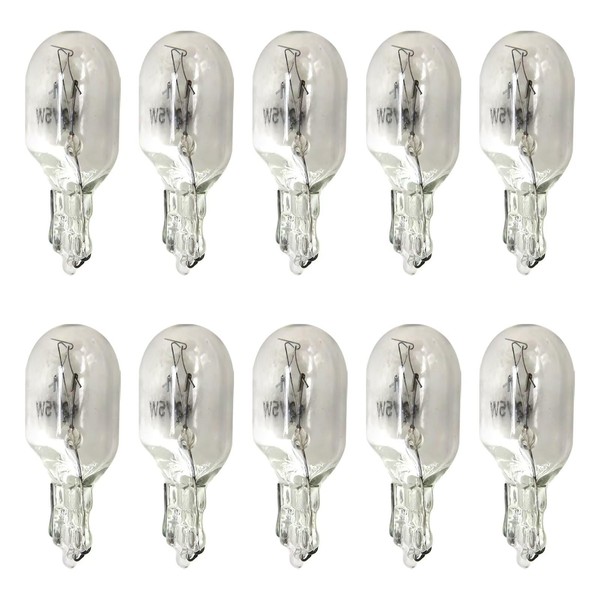 10 Pack 194 Light Bulbs Auto Car Mini Dome License Plate Lamp Light Bulbs Replace 194NA 194LL 194 168 12961