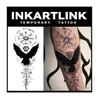 INKARTLINK Cellular Colored Jagua Tattoo Stickers, 2 Weeks Waterproof, Set