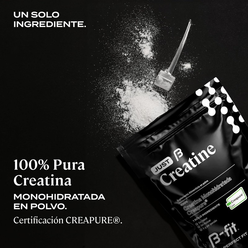 B-FIT Just Creatine Creapure - Creatina Monohidratada Pura