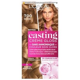 L'Oréal Paris Semi-Permanent Hair Colour Tone on Tone Care Colour Gloss No Ammonia Casting Creme Gloss 7.0