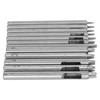 12pcs Leather Hole Punch Cutter 0.5‑5mm Hollow Punch Set for