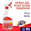 Iron OUT Rust Stain Remover Spray Gel, Remove Rust Stains