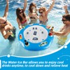 FormiPow Floating Table for Pool, 39''x39'' Premium PVC Pool Card