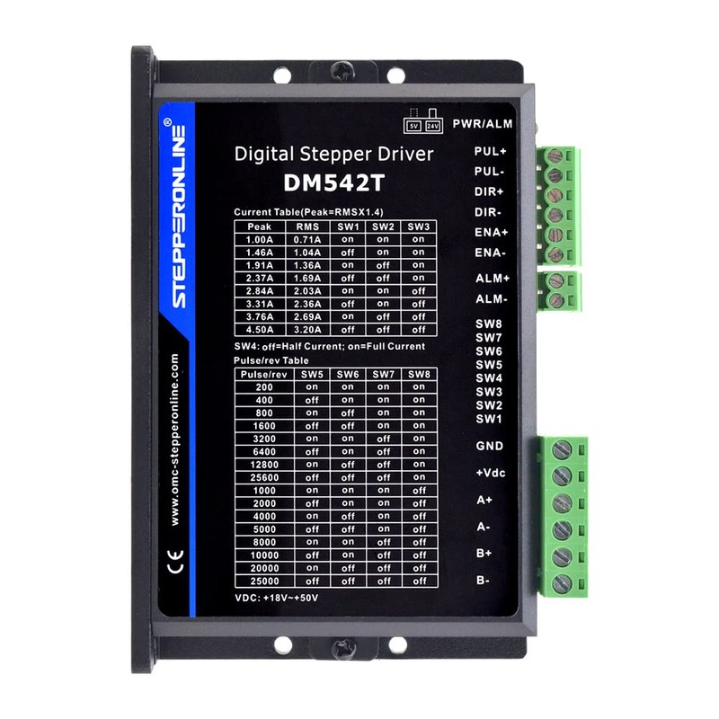 STEPPERONLINE 1 Axis CNC Kit 3Nm(425oz.in) Nema 23 Stepper Motor