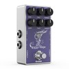 Donner White Tape Stereo Delay Pedal, Analog Delay with Echo