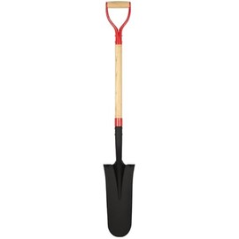 Nohovu Spade Shovel for Digging, Heavy Duty Shovel with D-Handle, Trench Shovel for Gardening, 45 Inches