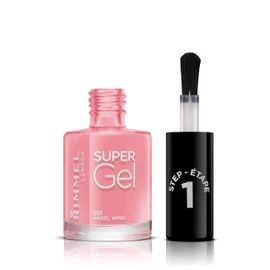 Rimmel London Super Gel von Kate Moss Nagellack Duo Pack, Schatten 12, Soul Session, nude