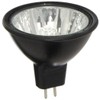 Eiko EXN-Black 38 Degree Flood MR16 GU5.3 Halogen Bulb, 12V/50W,
