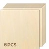CREALITY FALCON Basswood Sheets 6 Pack 12" x 12" x