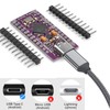 OSOYOO Pro Micro Development Board 5V/16MHz Microcontroller USB-C for Arduino