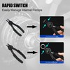 SGT Snap Ring Pliers Set,10 Pcs Internal & External Circlip