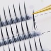 Fishtail Eyelash Extensions Mix Length Single Cluster Fans Eyelashes Fashion