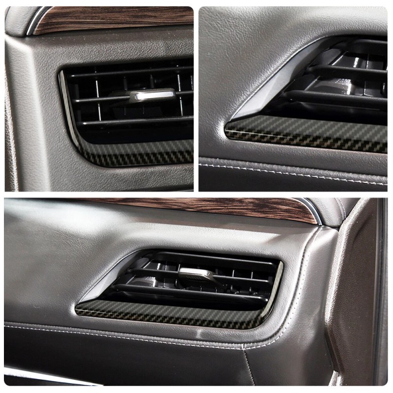 CheroCar Car Interior Side A/C Air Vent Outlet Strip Cover