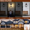Roravilila Motion Sensor Outdoor Light Fixtures Oil Rubbed Bronze