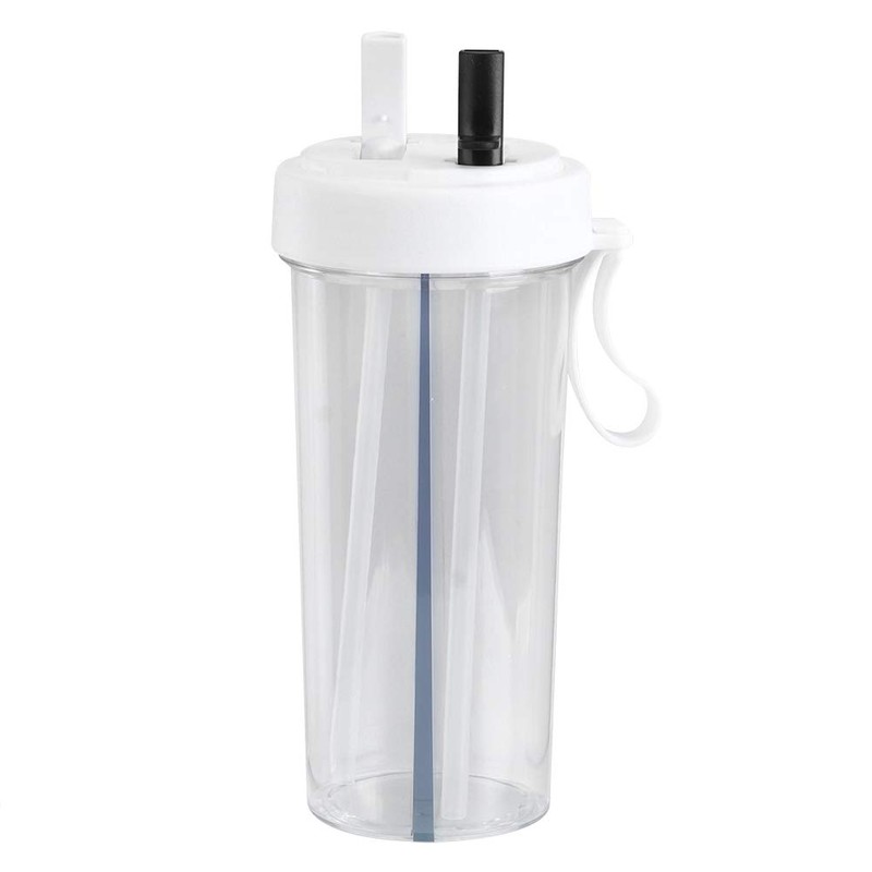 Qiilu - Botella de agua de 600 ml, innovadora botella