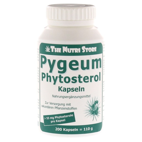 Nutri store Pygeum Phytosterol Vegetarian Capsules 200 cap