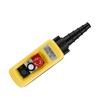 Industrial Push Button Switch with Emergency Stop Crane Hoist Pendant